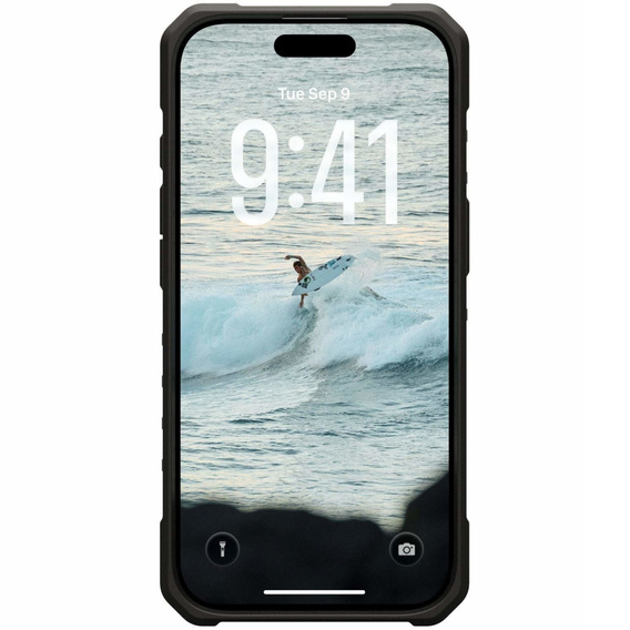 Pouzdro Urban Armor Gear pro iPhone 15 Plus, Pathfinder MagSafe, černé