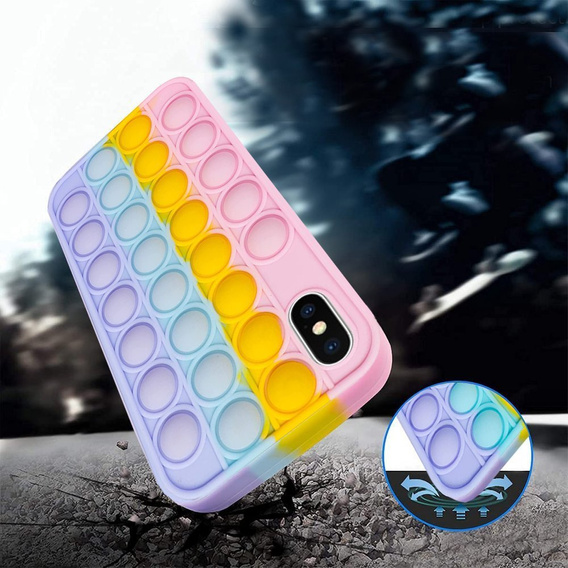 Pouzdro Push Bubble Pop It pro iPhone X / XS