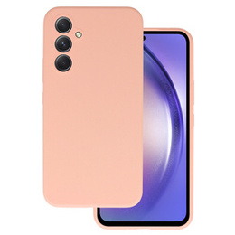 Pouzdro pro Samsung Galaxy A54 5G, Silicone Lite, růžové + 9H sklo