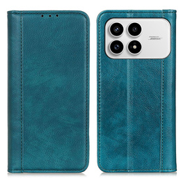 Pouzdro s klopou Split Leather pro Xiaomi Poco F8 Pro