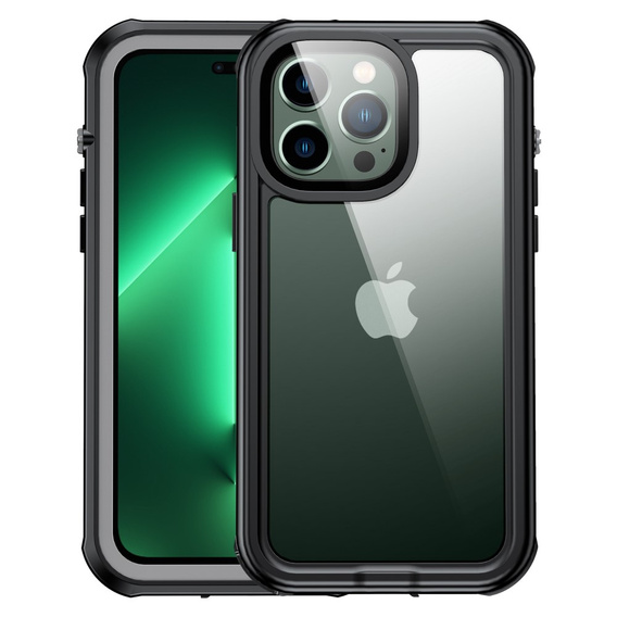 Vodotěsné pouzdro IP68 pro iPhone 14 Pro, černé
