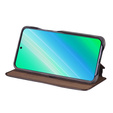 Klopové pouzdro pro Samsung Galaxy A54, ERBORD Retro, hnědé