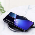 Pouzdro pro OnePlus Nord CE4 Lite, s magnetickou fólií, transparentní / černé