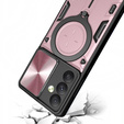 Pancéřové pouzdro pro Samsung Galaxy A54 5G, CamShield Slide, růžové rose gold