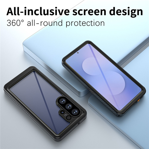 Pouzdro pro Samsung Galaxy S26 Ultra, vodotěsné IP68 Redpepper, černé