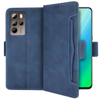 Klopové pouzdro pro HTC U23 Pro, Card Slot, námořnicky modré