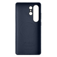 Pouzdro MELKCO pro Samsung Galaxy S25 Ultra, kožené, námořnicky modré