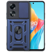 Pouzdro pro Oppo A58 4G, CamShield Slide, modré