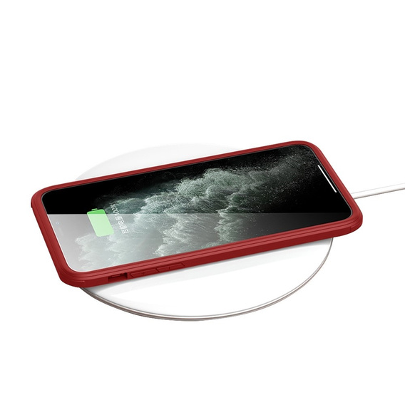 Pouzdro pro iPhone 11 Pro Max, ERBORD Guardian, červené