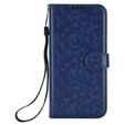 Klopové pouzdro pro Oppo Reno 14F, Wallet Rhombus, modré