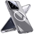 Pouzdro pro Xiaomi 14T Pro, Fusion Hybrid, pro MagSafe, průhledné