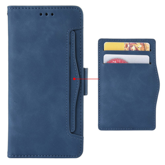 Klopové pouzdro pro Google Pixel 8A, Card Slot, námořnicky modré