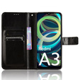 Klopové pouzdro pro Xiaomi Redmi A3, Crazy Horse Wallet, černé