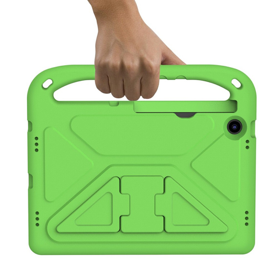 Dětské pouzdro pro Lenovo Tab M10 Plus 10.6 Gen 3 TB-125F TB-128F, dětské pouzdro s rukojetí, zelené