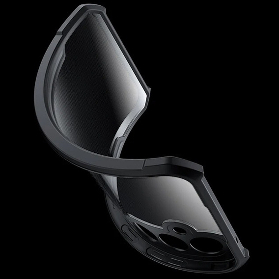 Pouzdro pro Samsung Galaxy A56, AntiDrop Hybrid, černé + tvrzené sklo 9H