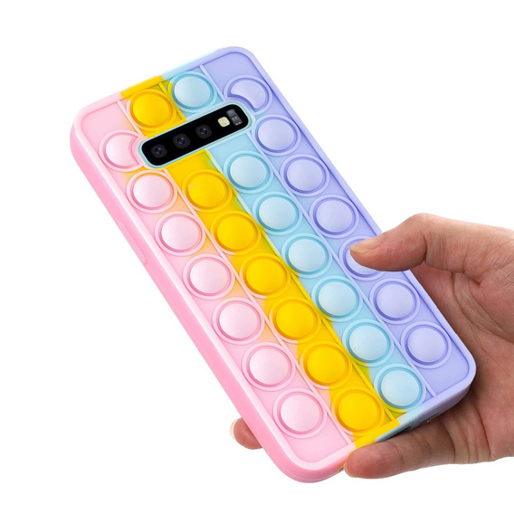 Pouzdro Push Bubble Pop It pro Samsung Galaxy S10 Plus