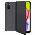 Klopové pouzdro pro Samsung Galaxy A03s, Wallet Smart Magnet, modré
