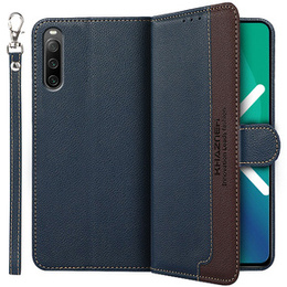 Klopové pouzdro pro Sony Xperia 10 IV, KHAZNEH RFID Case, modré