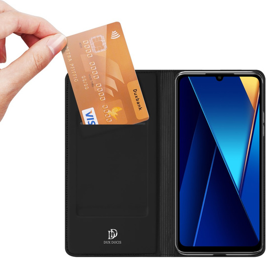 Pouzdro Dux Ducis pro Xiaomi Redmi 13C / Poco C65, Skinpro, černé