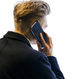 Pouzdro Dux Ducis pro Samsung Galaxy A14 4G/5G, Skinpro, námořnicky modré