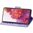 Klopové pouzdro pro Xiaomi Redmi A5, Butterfly, fialové