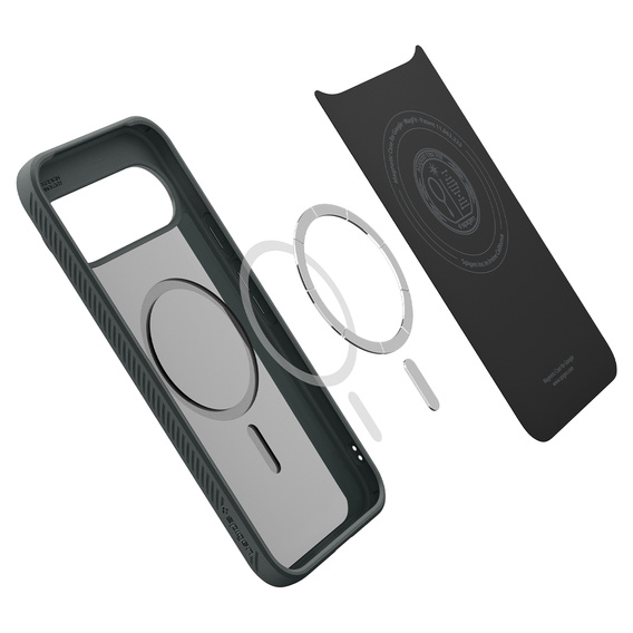 Pouzdro Spigen Liquid Air MagSafe pro Google Pixel 10 Pro XL, Abyss Green