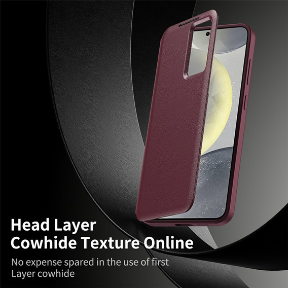 Pouzdro s klopou Smart View Wallet pro Samsung Galaxy S26 Ultra