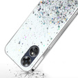 Pouzdro pro Oppo A17, Glittery, průhledné