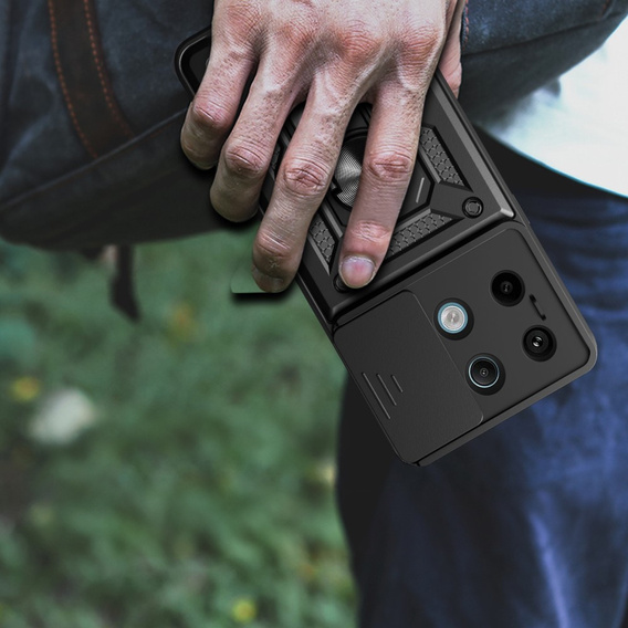 Pouzdro pro Xiaomi Redmi Note 13 Pro 5G, CamShield Slide, černé
