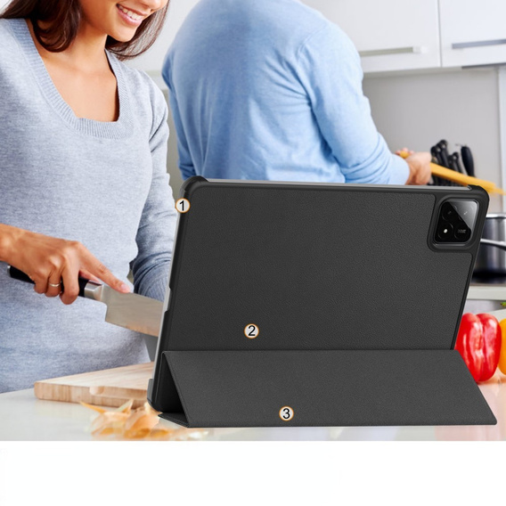 Pouzdro pro Xiaomi Pad 7 / 7 Pro, Smartcase, černé