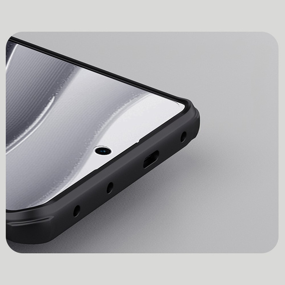 Pouzdro NILLKIN pro Xiaomi Redmi Note 14 Pro+ 5G, Frosted Shield, pro MagSafe, černé