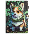 Pouzdro pro Lenovo Tab M11, s klopou, corgi dog