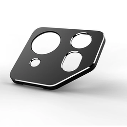 Kovový kryt fotoaparátu pro ASUS ROG Phone 8 Pro, černý