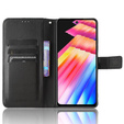 Klopové pouzdro pro Infinix Hot 30, Wallet Smart Magnet, černé