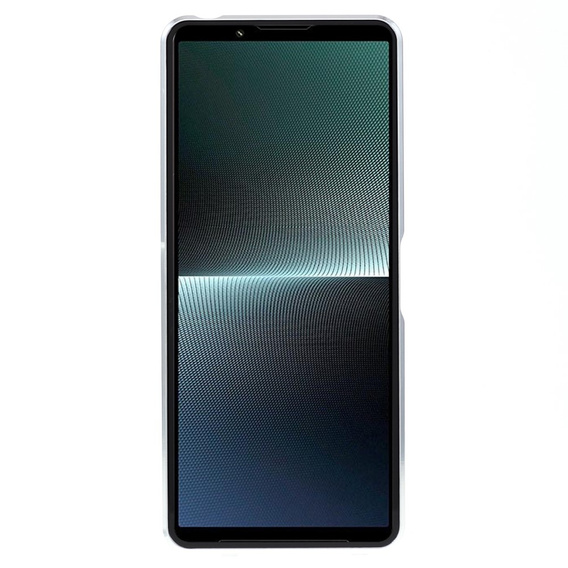 Pouzdro pro Sony Xperia 1 V, Magnetic Dual Glass, stříbrné
