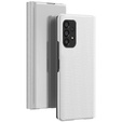Pouzdro pro Samsung Galaxy A53 5G, Clear View, stříbrné