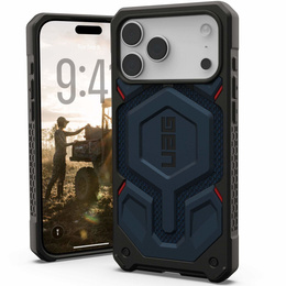 Pouzdro Urban Armor Gear pro iPhone 17 Pro Max, Monarch Pro Kevlar MagSafe, Kevlar Mallard
