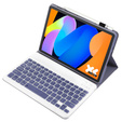 Pouzdro s klávesnicí Bluetooth pro Lenovo Idea Tab 11" 2025 TB336FU TB336ZU, fialové