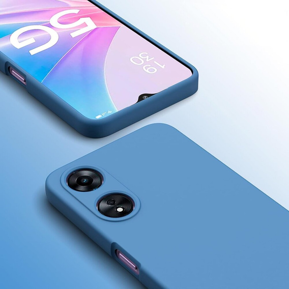 Pouzdro pro Oppo A38 4G / Oppo A18 4G, Silicone Lite, modré