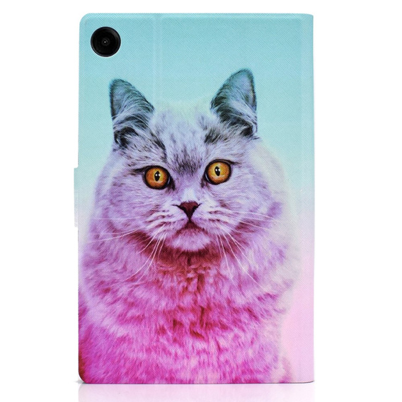Pouzdro pro Samsung Galaxy Tab A9 X110 / X115, pink cat