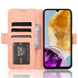 Klopové pouzdro pro Samsung Galaxy M15 5G, Card Slot, růžové