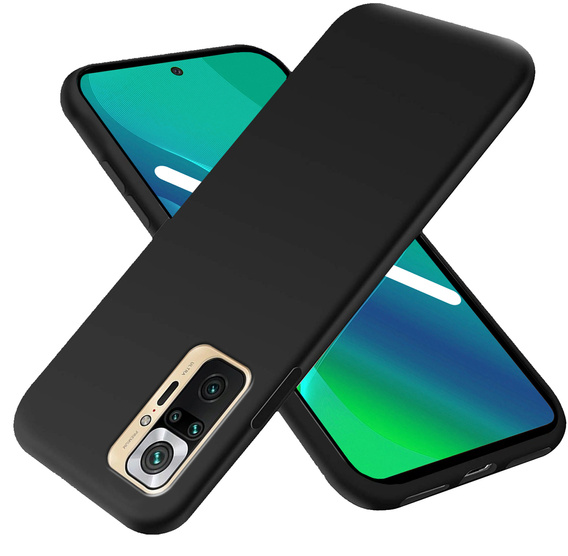 Tenké pouzdro pro Xiaomi Redmi Note 10 Pro, Slim, černé