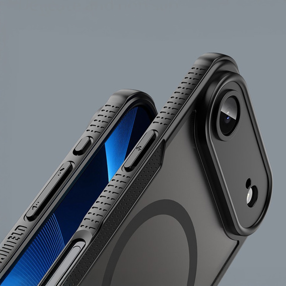 Pancéřové pouzdro pro iPhone Air, pro MagSafe, matně černé