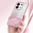 Pouzdro pro Xiaomi Redmi Note 13 5G, Glitter Case CamShield, růžové