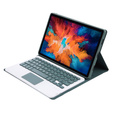 Pouzdro + klávesnice Lenovo Tab P11 J606F / Tab P11 5G, TouchPad Keyboard, tmavě zelené