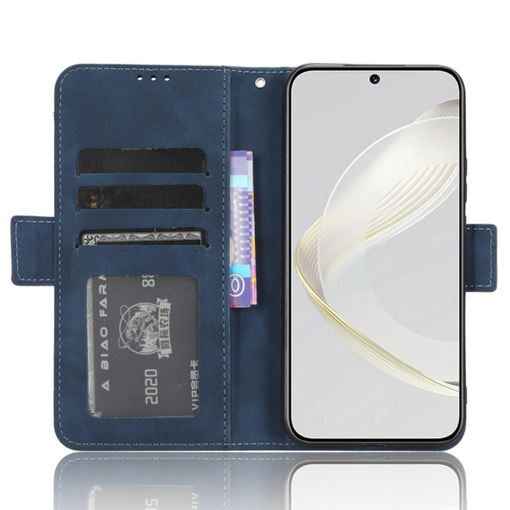 Klopové pouzdro pro Huawei Nova 11, Card Slot, námořnicky modré