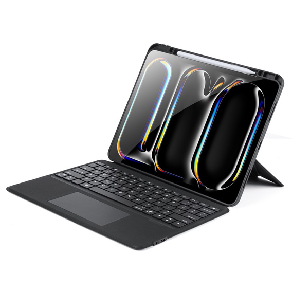 Pouzdro s klávesnicí pro Apple iPad Pro 13" 7. generace 2024, Dux Ducis DK Series, černé
