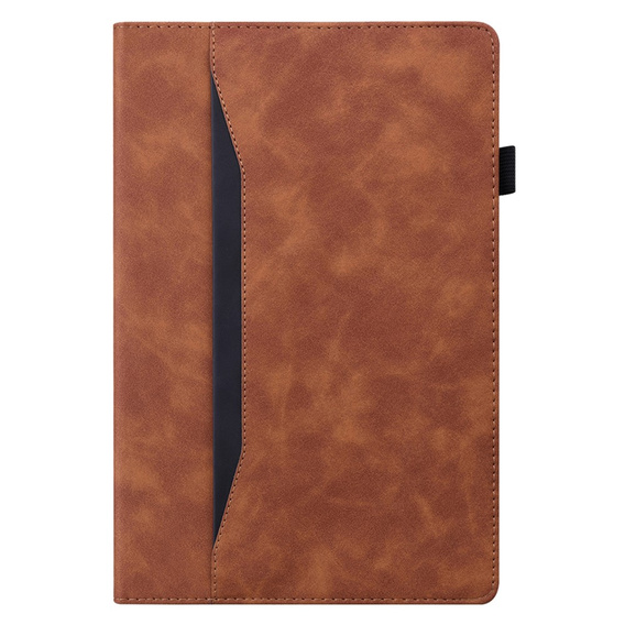 Pouzdro pro Xiaomi Pad 6, Classic, s prostorem pro stylus, hnědé