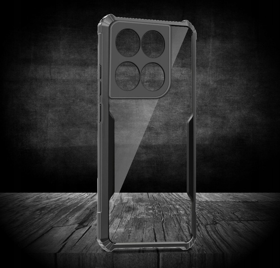 Pouzdro pro Motorola Edge 60 / 60 Fusion, AntiDrop Hybrid, černé