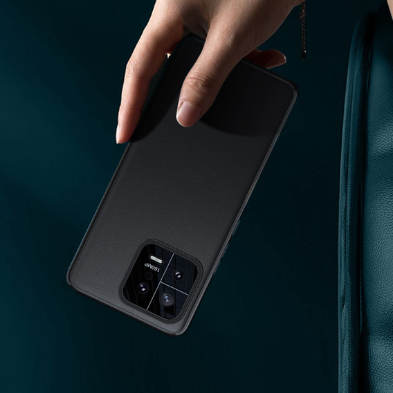 Kožené pouzdro pro Xiaomi 13, leather hybrid, černé